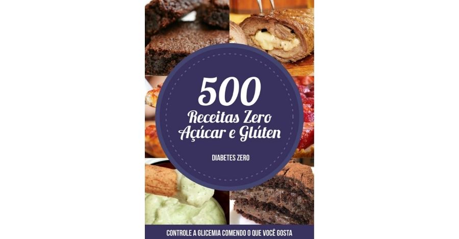 Livro de receitas para diabéticos - 500 Receitas para diabéticos