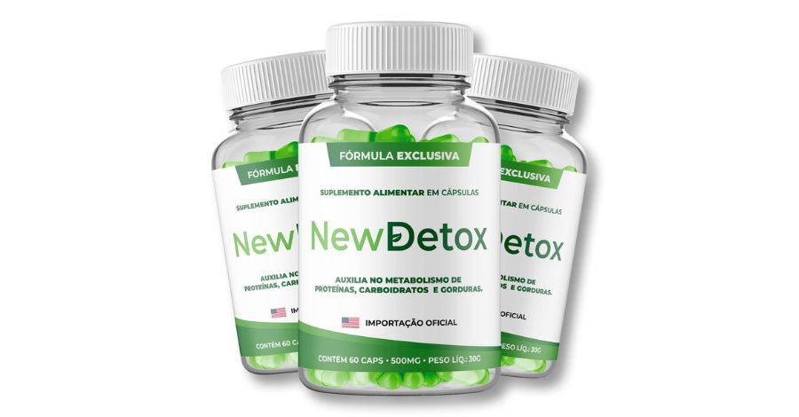 New Detox - Cápsulas para emagrecer famosas