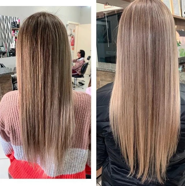 Happy Hair antes e depois