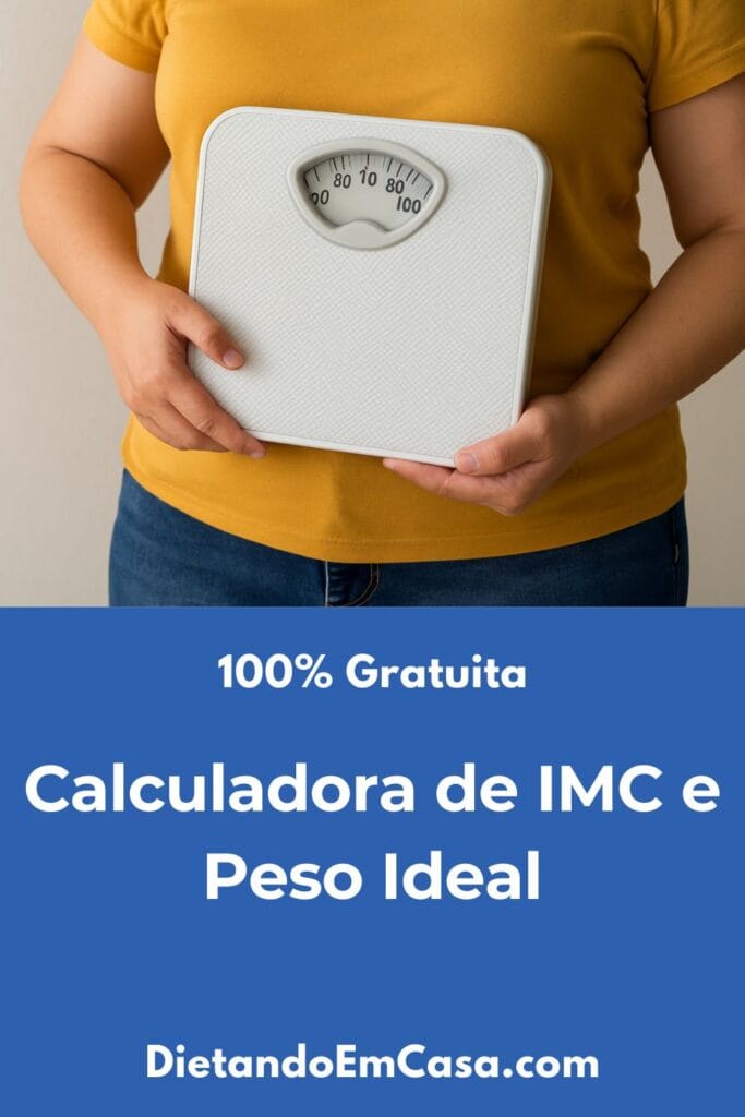 Calculadora de IMC e peso ideal Online e Gr&aacute;tis