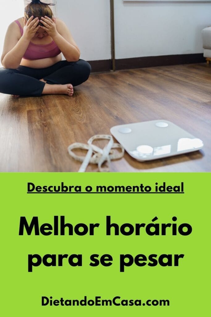 Qual o melhor hor&aacute;rio para se pesar? Descubra o momento ideal