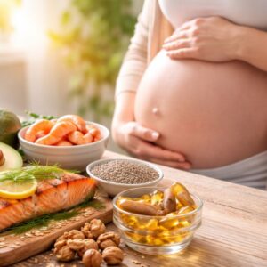 Ômega 3 na gravidez: Benefícios para gestante e bebê