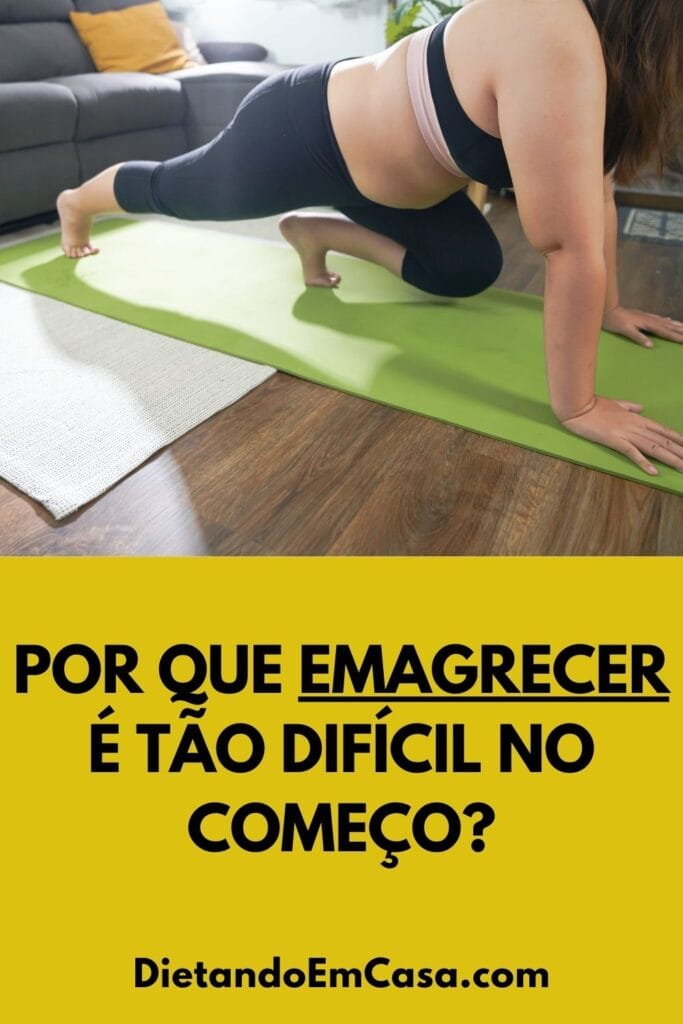 Por que come&ccedil;ar a emagrecer &eacute; t&atilde;o dif&iacute;cil para algumas pessoas